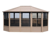Gazebo Penguin 12x15 Solarium with Metal Roof - Patioscape Outdoors