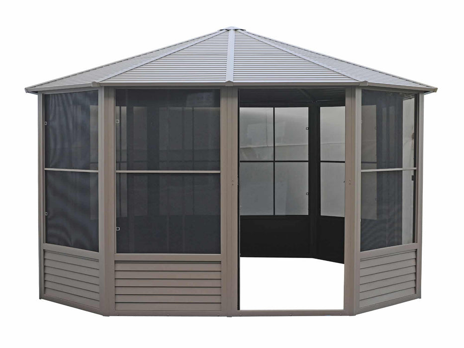 Gazebo Penguin Florence Solarium 12 ft. x 12 ft. - Patioscape Outdoors