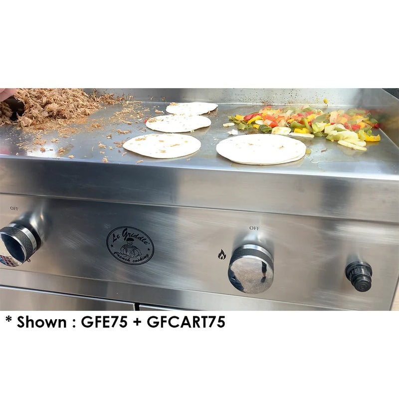Le Griddle 2-Burner 30" Built-In/Tabletop Gas Griddle GFE75 - Patioscape Outdoors