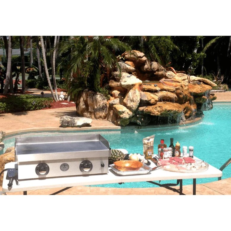 Le Griddle 2-Burner 30" Built-In/Tabletop Gas Griddle GFE75 - Patioscape Outdoors